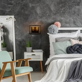 Image of Amasra - N-990 Black Wall Lamp