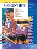 Image of basic adult piano course greatest hits movies level 1