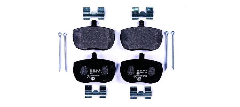 Image of HELLA Brake pad set HELLA 8DB 355 006-361