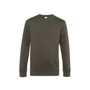 Image of B&C Mens King Crew Neck Sweater (3XL) (Khaki)