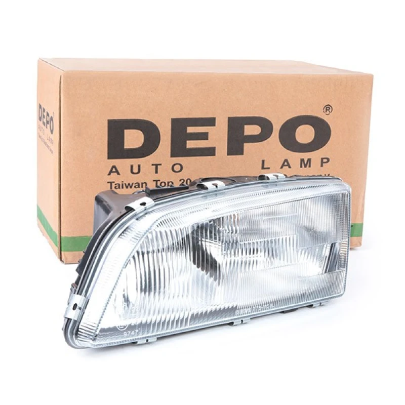 Image of JOHNS 90 33 09 Headlights Left, without motor for headlamp levelling Headlight (259)