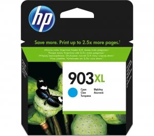 Image of HP 903XL Cyan Ink Cartridge