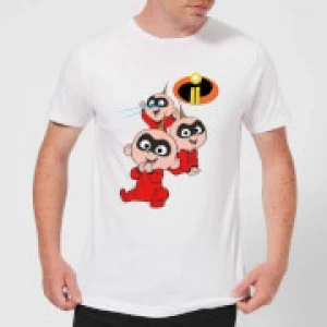 Image of Incredibles 2 Jack Jack Poses Mens T-Shirt - White - 3XL