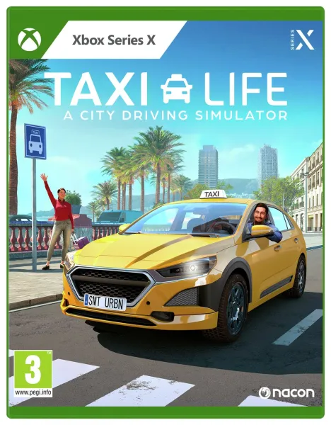 image of Taxi Life: A City Driving Simulator Xbox Series X