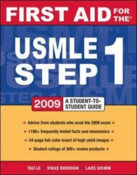 Image of First Aid for the Usmle Step 1 2009 by Tao Le Book
