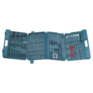 image of Makita 216 Piece Power Tool Accessory Drill Screwdriver Bit Set