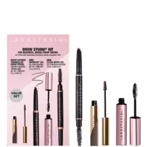 Image of Anastasia Beverly Hills Brow Studio Kit (Various Shades) - Soft Brown