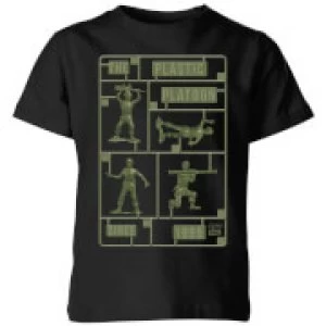 Image of Toy Story Plastic Platoon Kids T-Shirt - Black - 11-12 Years