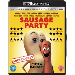 image of Sausage Party - 2016 4K Ultra HD Bluray Movie