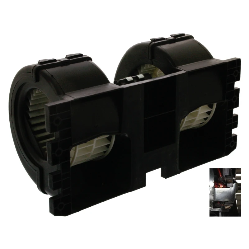 Image of FEBI BILSTEIN 47011 Blower Motor with electric motor Interior Blower (2669)