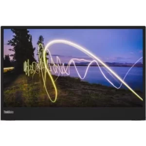 Image of Lenovo ThinkVision 16" M15 Full HD IPS LED Monitor