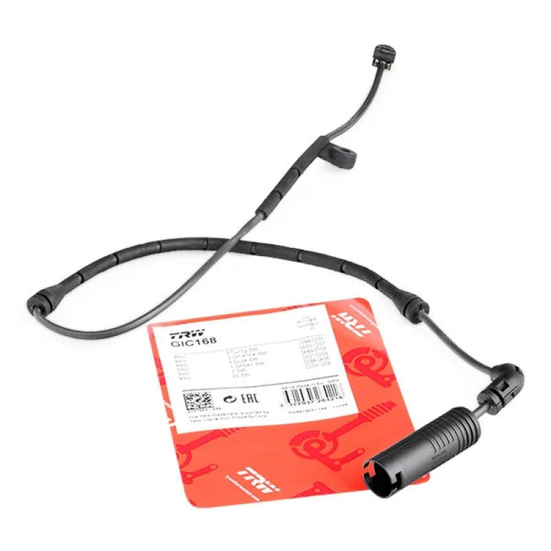 Image of TRW GIC168 Brake Pad Wear Sensor Warning Contact,brake pad wear (407)