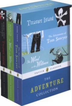 Image of The Adventure Collection by Robert Louis Stevenson and Kenneth Grahame and Mark Twain Book