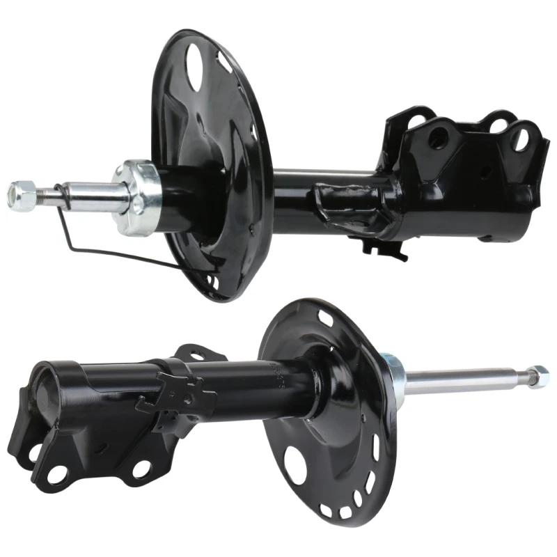 Image of RIDEX 854S2647 Shock absorber Front Axle Left, Gas Pressure, Twin-Tube, Suspension Strut, Bottom Yoke Shock Absorber (854)