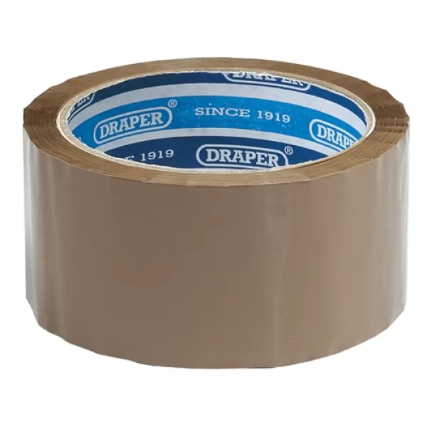 Draper 66M x 50mm Packing Tape Roll