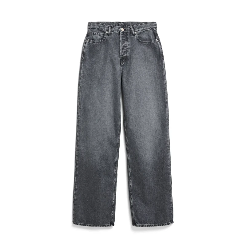 Image of ARMEDANGELS Wide leg jeans For Her ARMEDANGELS Enijaa Gris Female 26x32