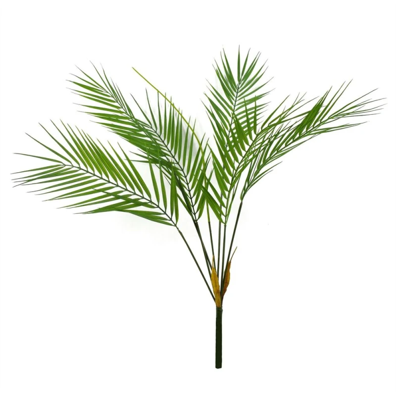 Image of Leaf 75cm Artificial Palm Tree - Unpotted 6 Leaves Green unisex