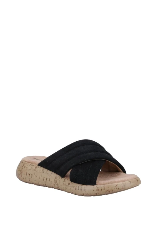 Image of Hush Puppies Sarah Slide - Black 7