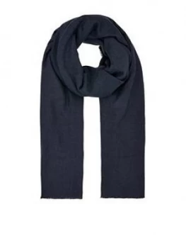 Image of Accessorize Wells Supersoft Blanket Scarf - Navy