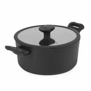 Image of Russell Hobbs RH01864EU7 Crystaltech Graphite Non-stick 24cm Stock Pot