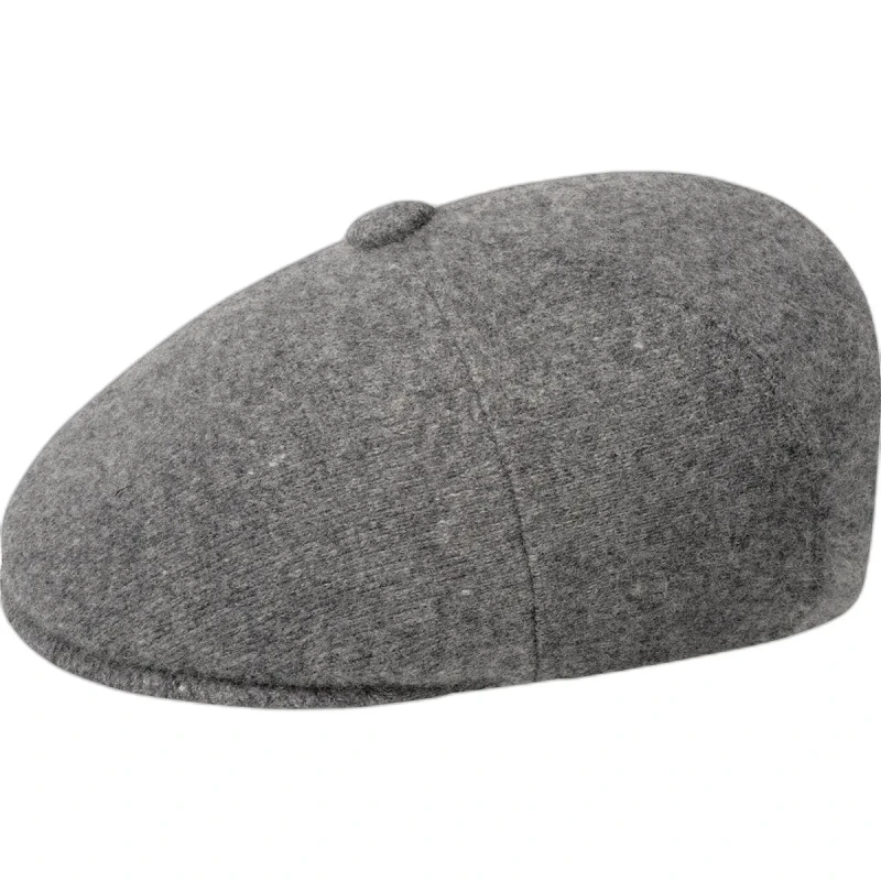 Image of Kangol Beret Kangol Wool Panel 575 Gris Unisex S