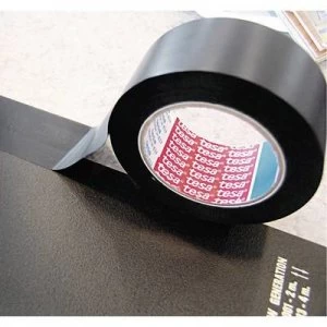 image of Aluminium tape tesa 50577 Black L x W 25 m x 50 mm tesa