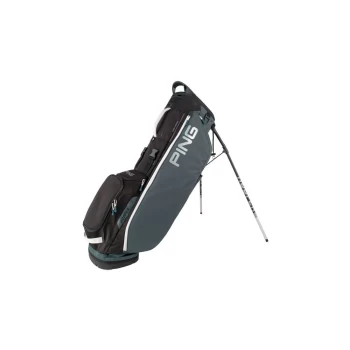 Image of PING HOOFERLITE Golf Bag - 13 SLATE/BLACK/WHITE