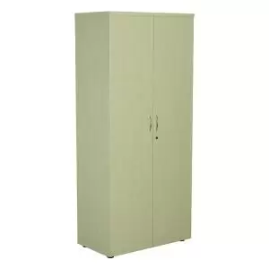 Image of Jemini Wooden Cupboard 800x450x1800mm Maple KF810599 KF810599