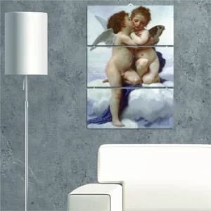 Image of B16 Multicolor Decorative MDF Painting (3 Pieces)