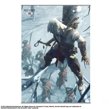 Image of Assassins Creed Iii Wall Scroll #2