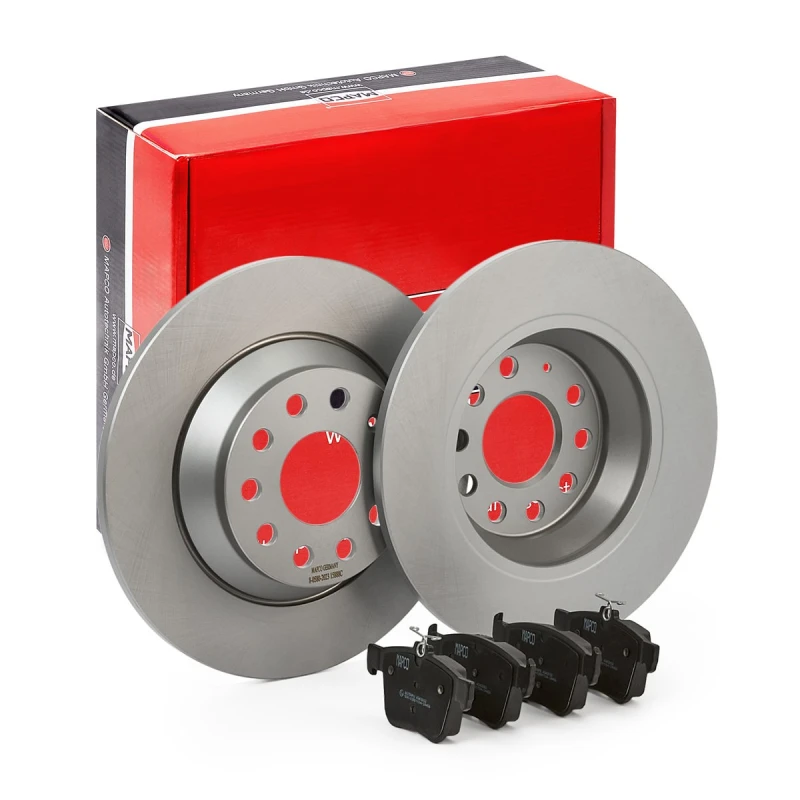 Image of Brake discs and pads set MAPCO 47636HPS