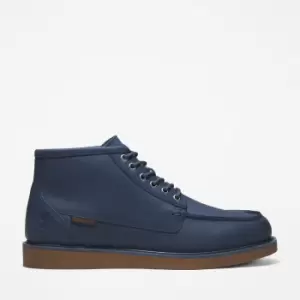 Image of Timberland Newmarket Ii Moc-toe Chukka Boot For Men In Navy Dark Blue, Size 10