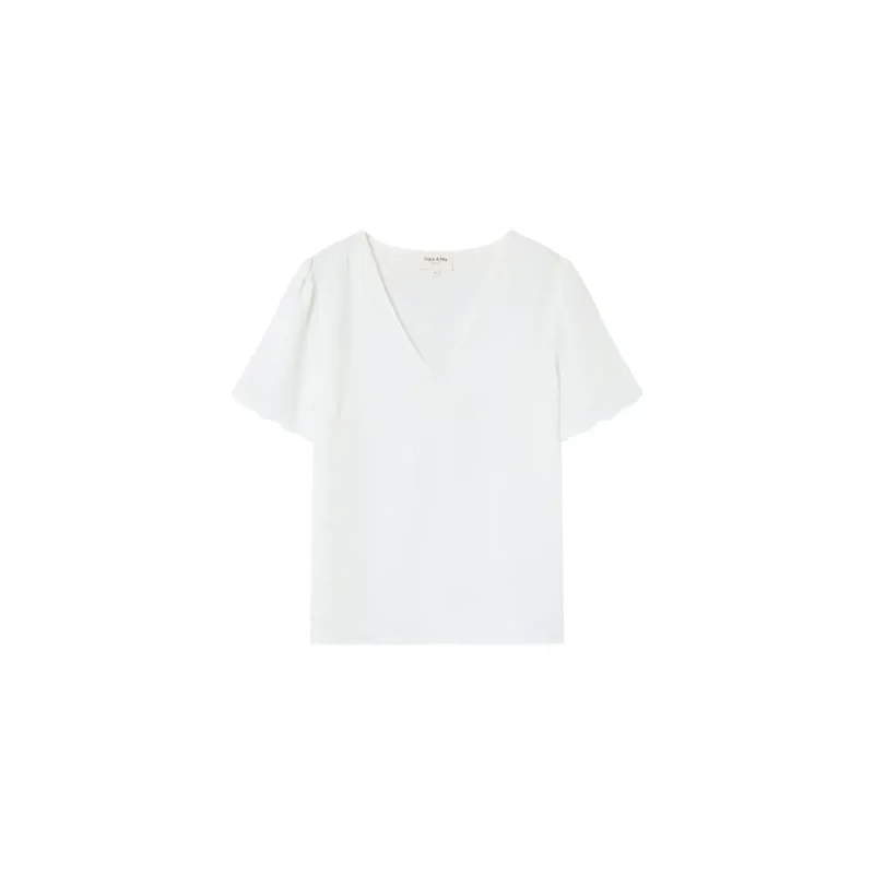 Image of Grace & Mila Womens T-Shirt Grace & Mila Magique Blanc Female S