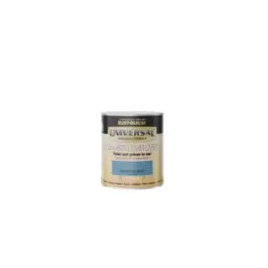 Image of Rust-Oleum Universal All Surface Brush on Paint - Satin - Bowness Blue - 250ml - Bowness Blue