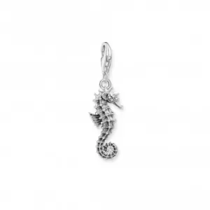 image of Charm Club White Seahorse Charm 1886-643-14