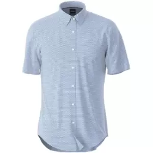Image of Boss Ronn Shirt - Blue