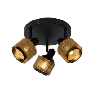 Image of Rafa Classic Ceiling Spotlight - Ø35cm - 3xE14 - Black