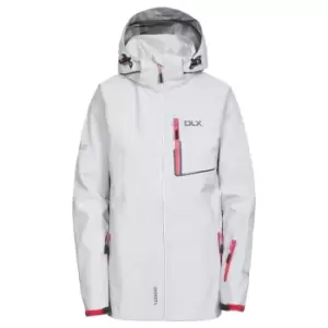 Image of Trespass Womens/Ladies Gita II Waterproof Shell Jacket (XXL) (Quartz Marl)