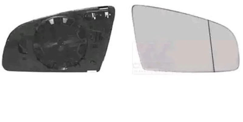 Image of VAN WEZEL 0326838 Wing Mirror Glass * HAGUS * Right Mirror Glass,outside mirror (1914)