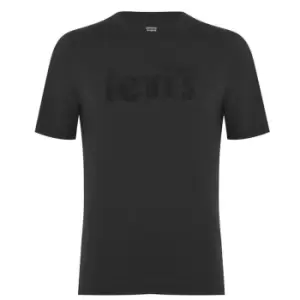 Levis Levis Short Sleeve Relax T-Shirt Mens - Black