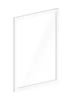 image of SSUPD Meshroom S - Push Pin Tempered Glass Side Panel - White