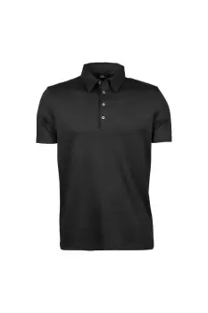 image of Pima Short Sleeve Cotton Polo Shirt