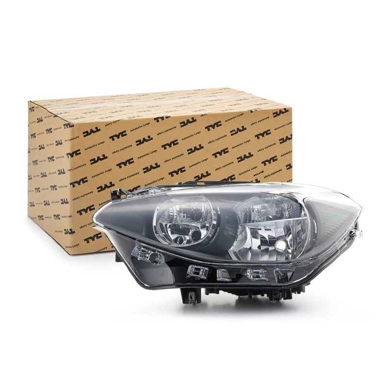 Image of TYC 20-14072-05-9 Headlights W21W, with electric motor, Left Headlight (259)
