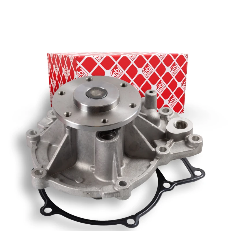 Image of FEBI BILSTEIN 106138 Water pump Grey Cast Iron, with gasket/seal Grey Cast Iron Water Pump (1260)