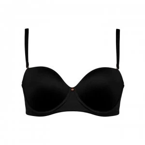 image of Figleaves Smoothng Multiway Padded Bra - Black