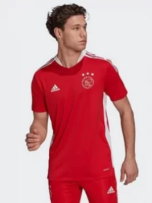 Image of adidas Ajax Amsterdam Tiro Training Jersey, Red, Size L, Men