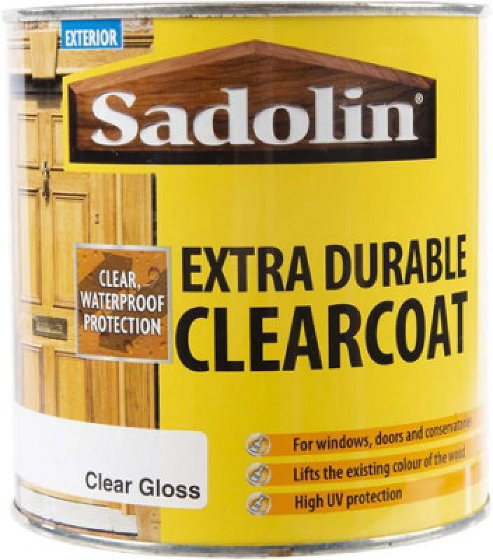 Image of Sadolin Extra Clearcoat Gloss Exterior Wood Protection 1L