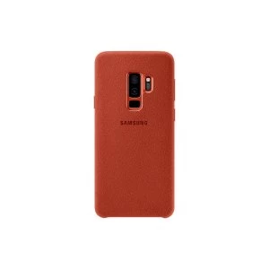 image of Samsung EF XG960AREGWW Galaxy S9 Alcantara Cover in Red