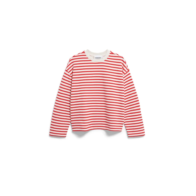 Image of ARMEDANGELS Sweatshirt woman Armedangels Frankaa Rouge Female L