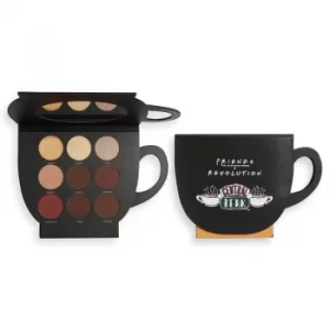 Image of Makeup Revolution X Friends Grab a Cup Face Palette Dark to Deep